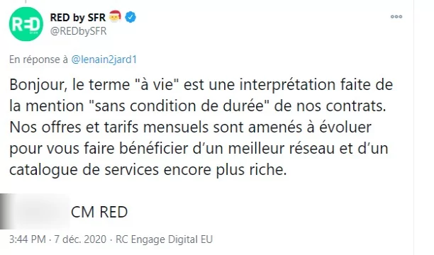 RED by SFR CM