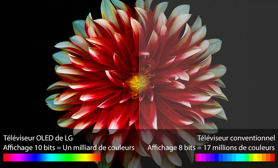 LG - 10 bits / 8 bits © LG
