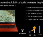 Un Galaxy Chromebook 2 arriverait en début d'année prochaine avec un écran QLED