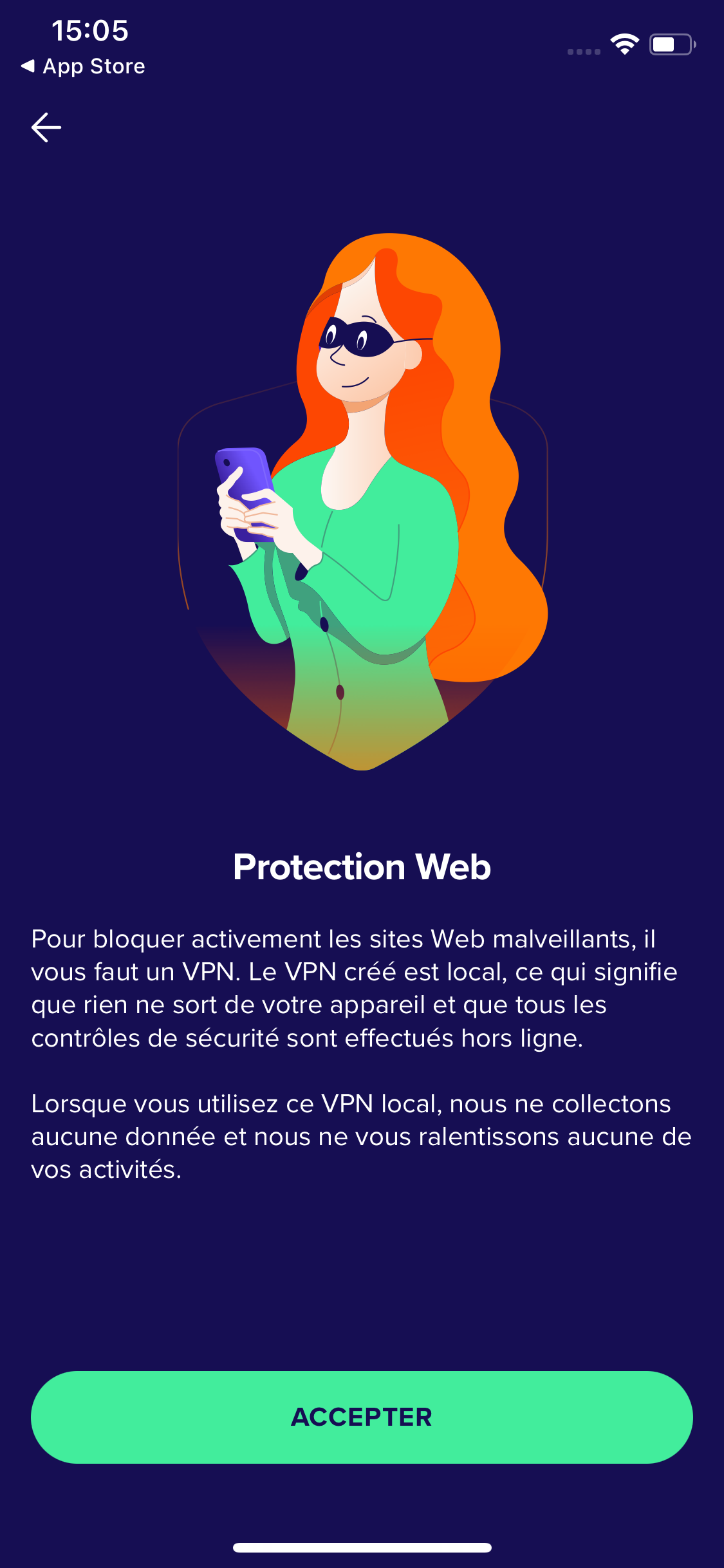 Avast Securite et Coffre Fort iOS © Stéphane Ruscher / Clubic.com