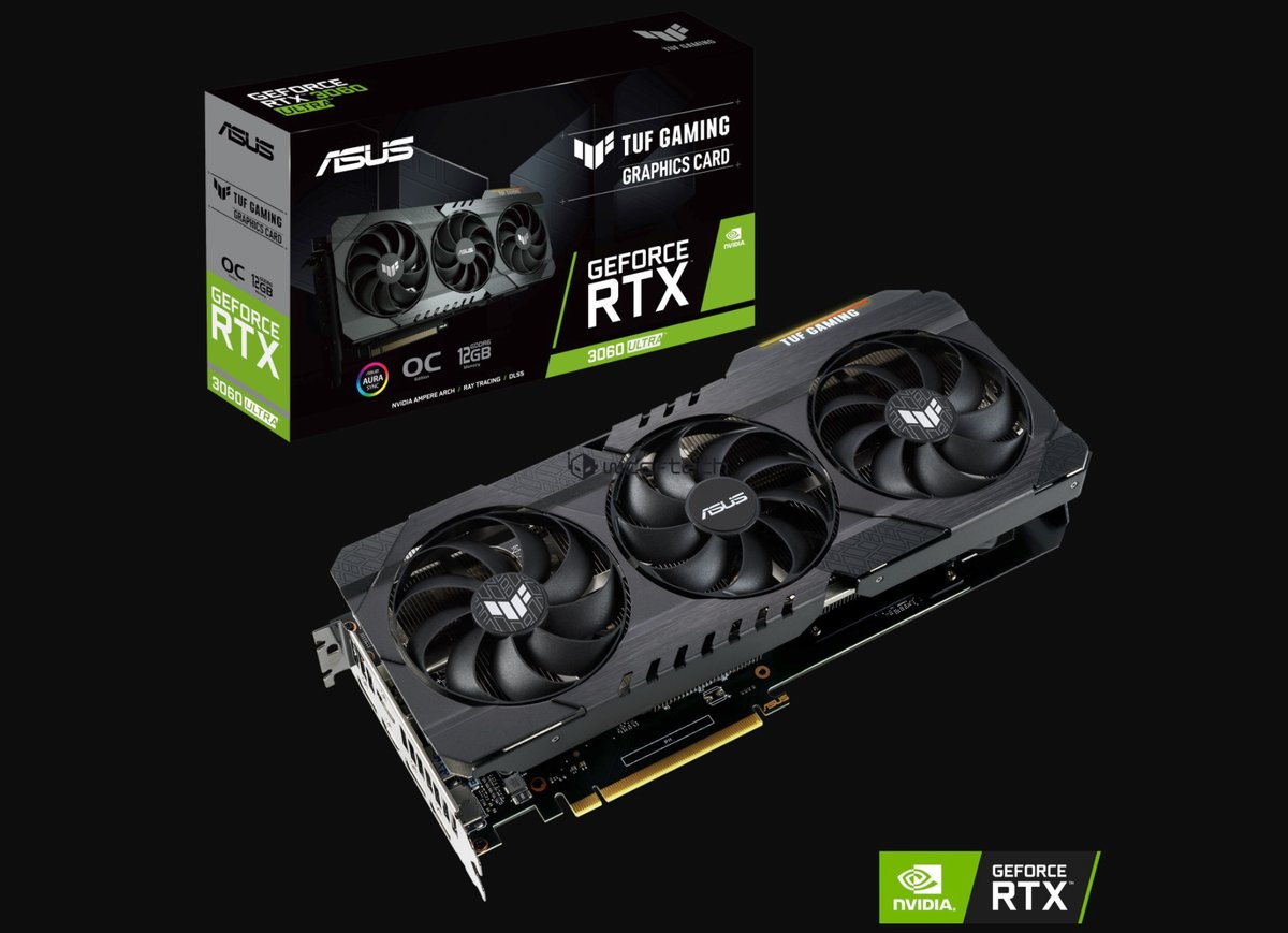RTX 3060 Ultra ASUS TUF © © ASUS via WCCFTech