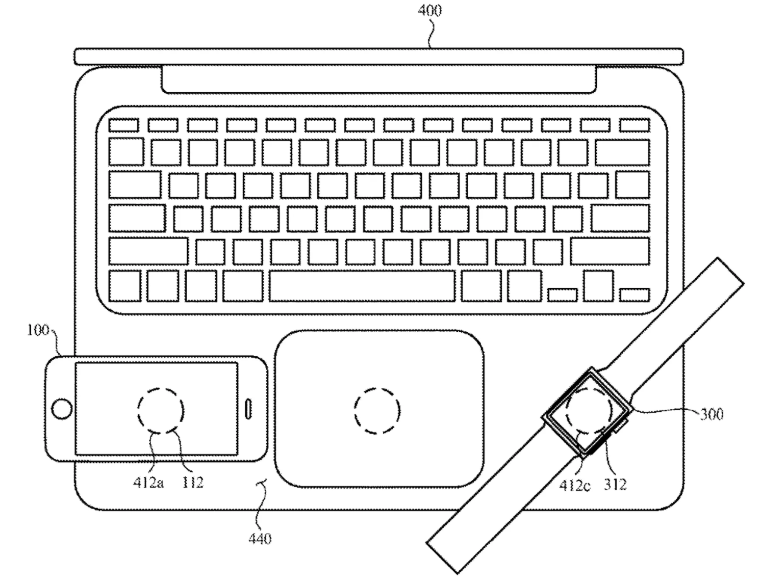 Apple : un brevet pour transformer le MacBook en station de charge sans-fil pour iPhone