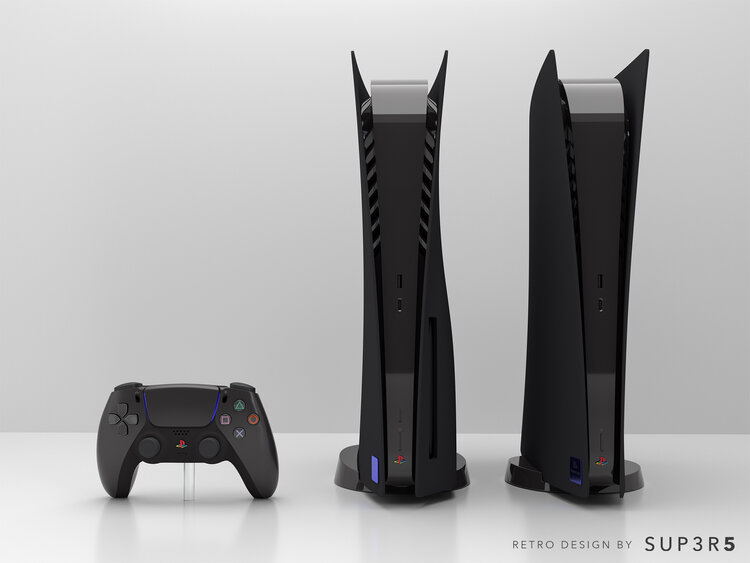 Des PS5 noires rappelant le design de la PS2 en vente en édition très limitée ce vendredi