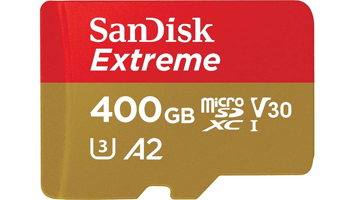 carte mémoire SanDisk Extreme 400 Go