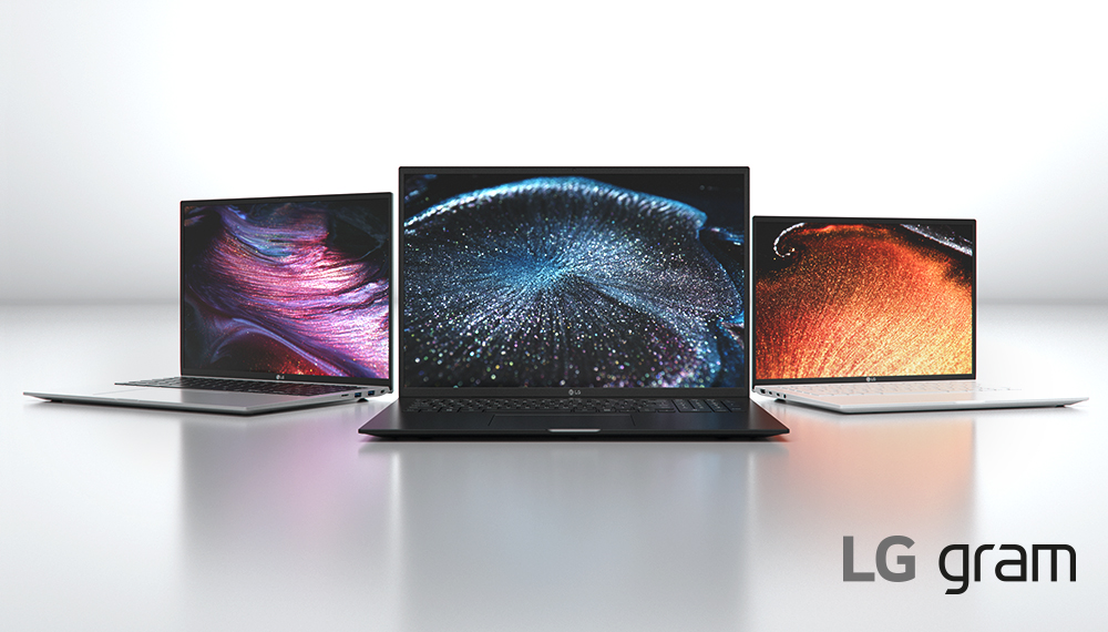 CES 2021 : LG dévoile ses nouveaux PC portables ultralégers gram