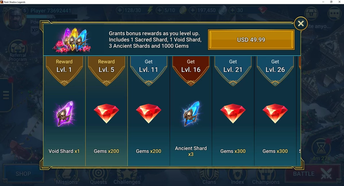 Raid Shadow Legends Battle Pass