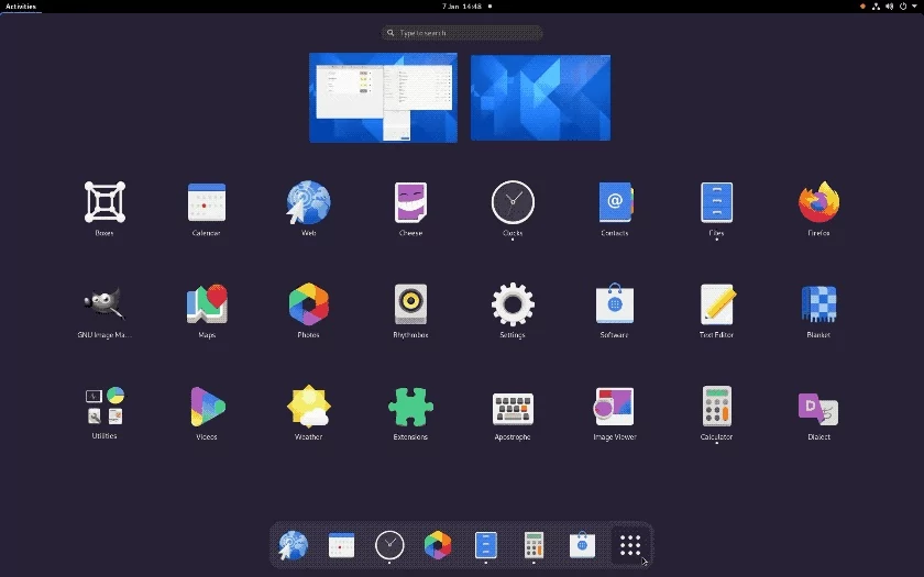 GNOME 40