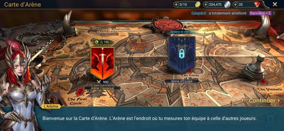 Raid Shadow Legends Android Arène