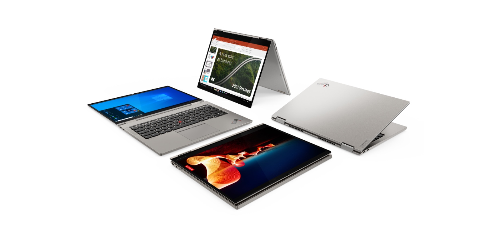 CES 2021 : Lenovo anonnce son ThinkPad X1 Titanium Yoga, un 2-en-1 ultra fin et drapé de titane