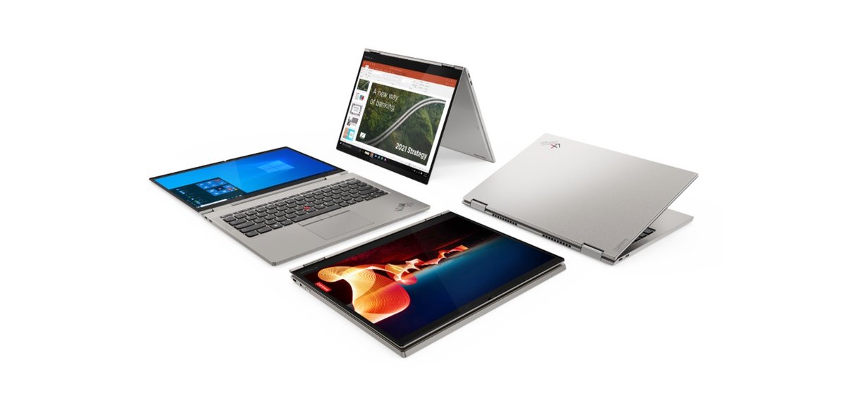 Le nouveau ThinkPad X1 Titanium Yoga est un 2-en-1 élégant mais coûteux // © Lenovo