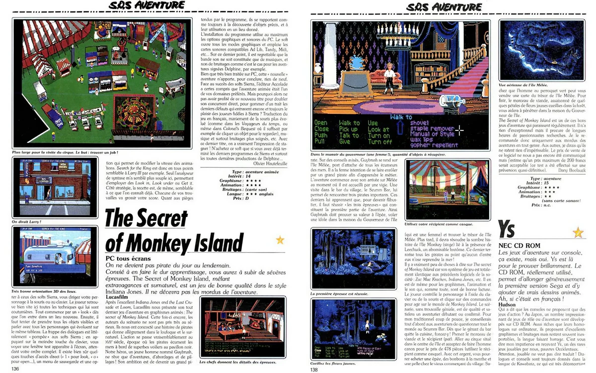Tilt 82 - Test Monkey Island © Tilt