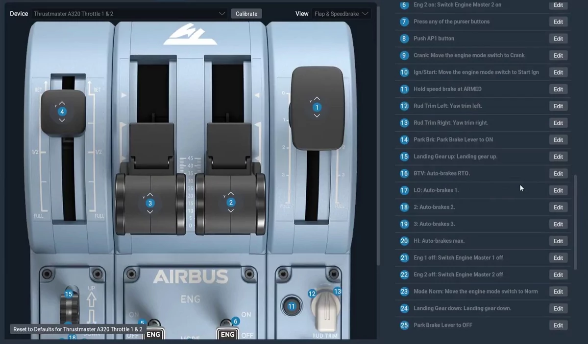 Thrustmaster TCA Aribus Edition © Nerces