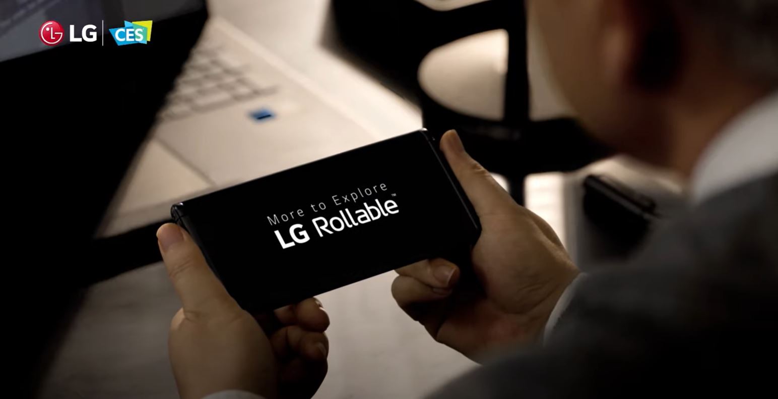 CES 2021 : LG tease un smartphone avec écran étirable