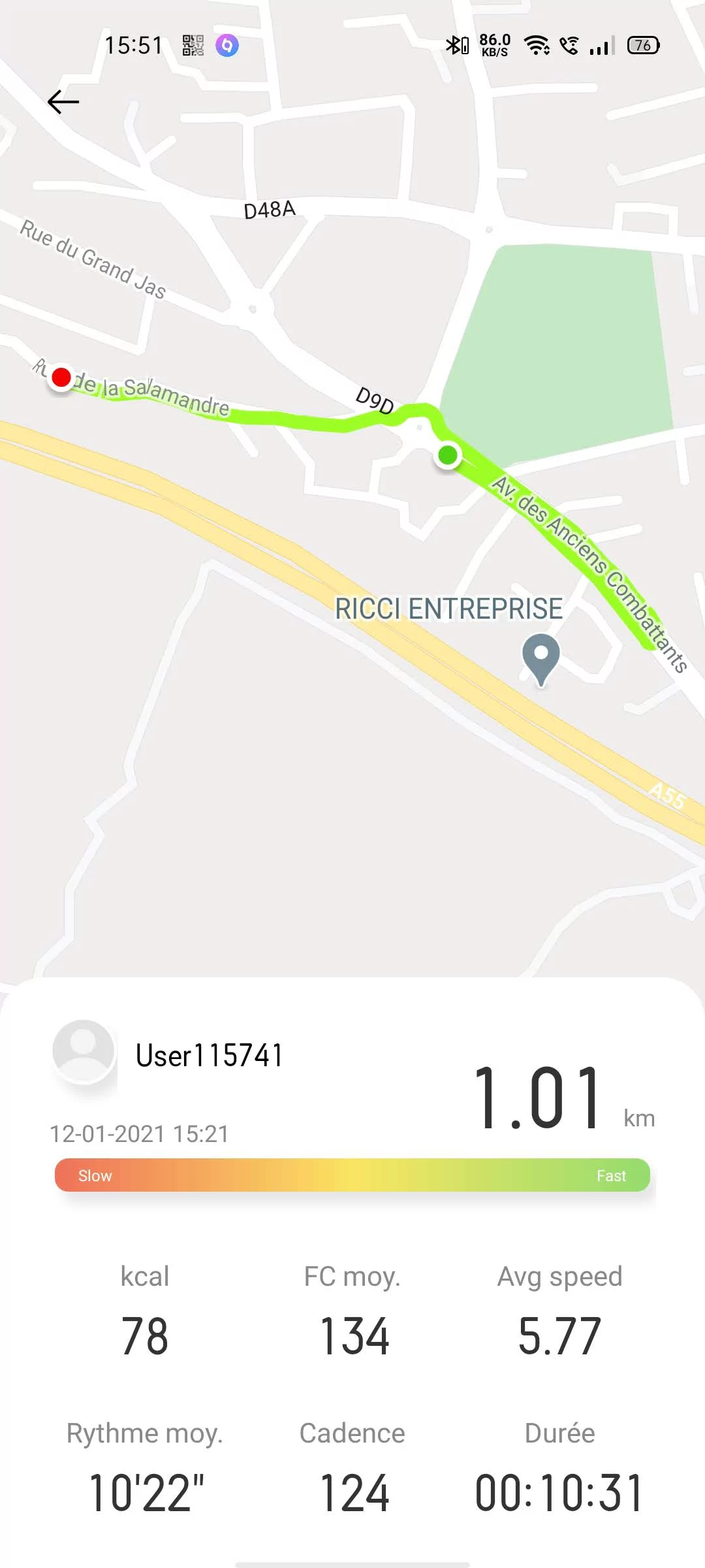 Realme Watch - Activité 1