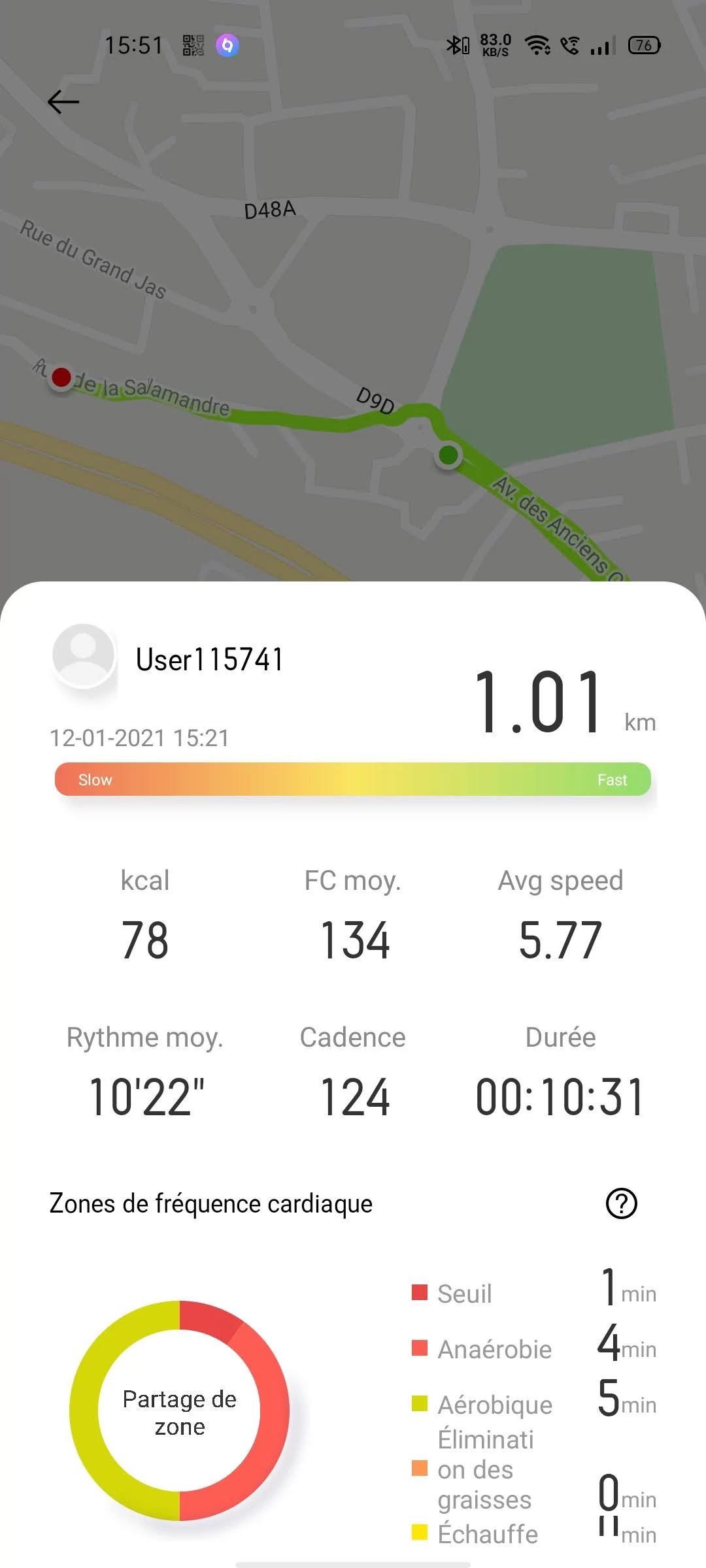 Realme Watch - Activité 2