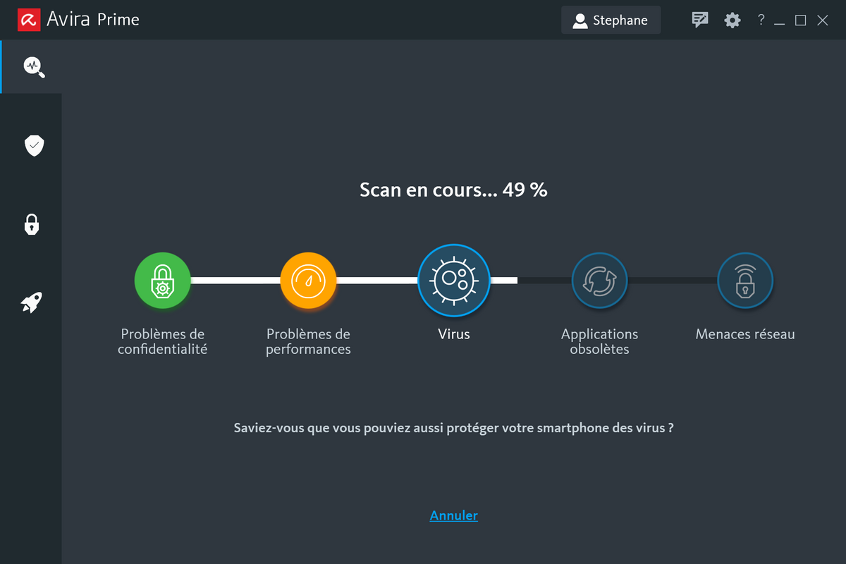 Avira Prime © Stephane Ruscher/Clubic.com