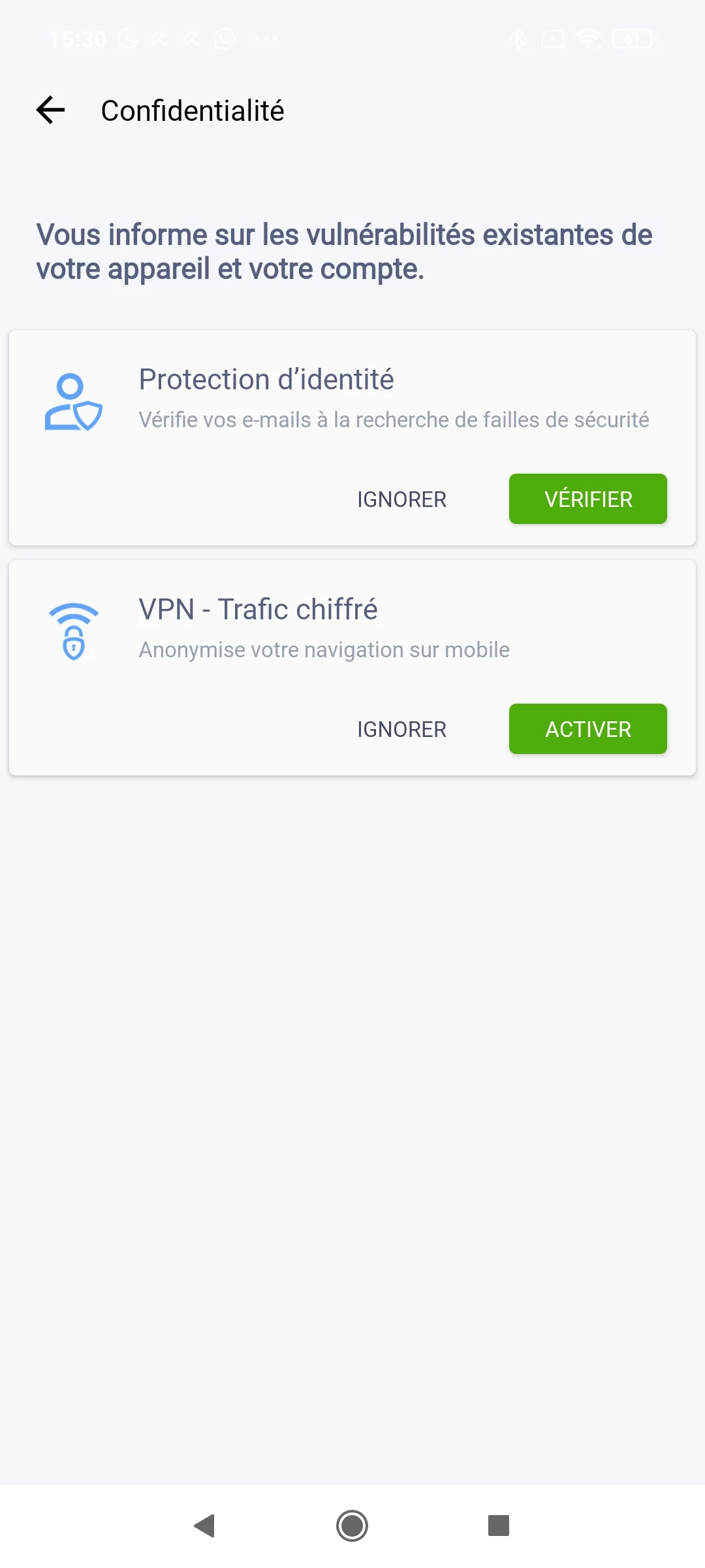 Avira Mobile Security Android © Stephane Ruscher/Clubic.com