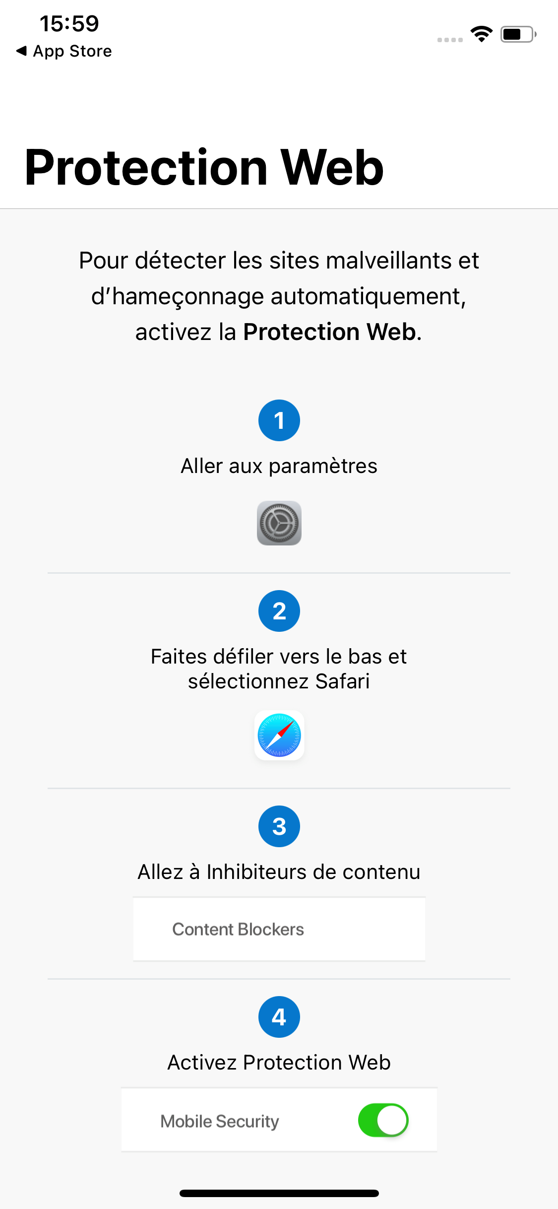 Avira Mobile Security iOS © Stephane Ruscher/Clubic.com