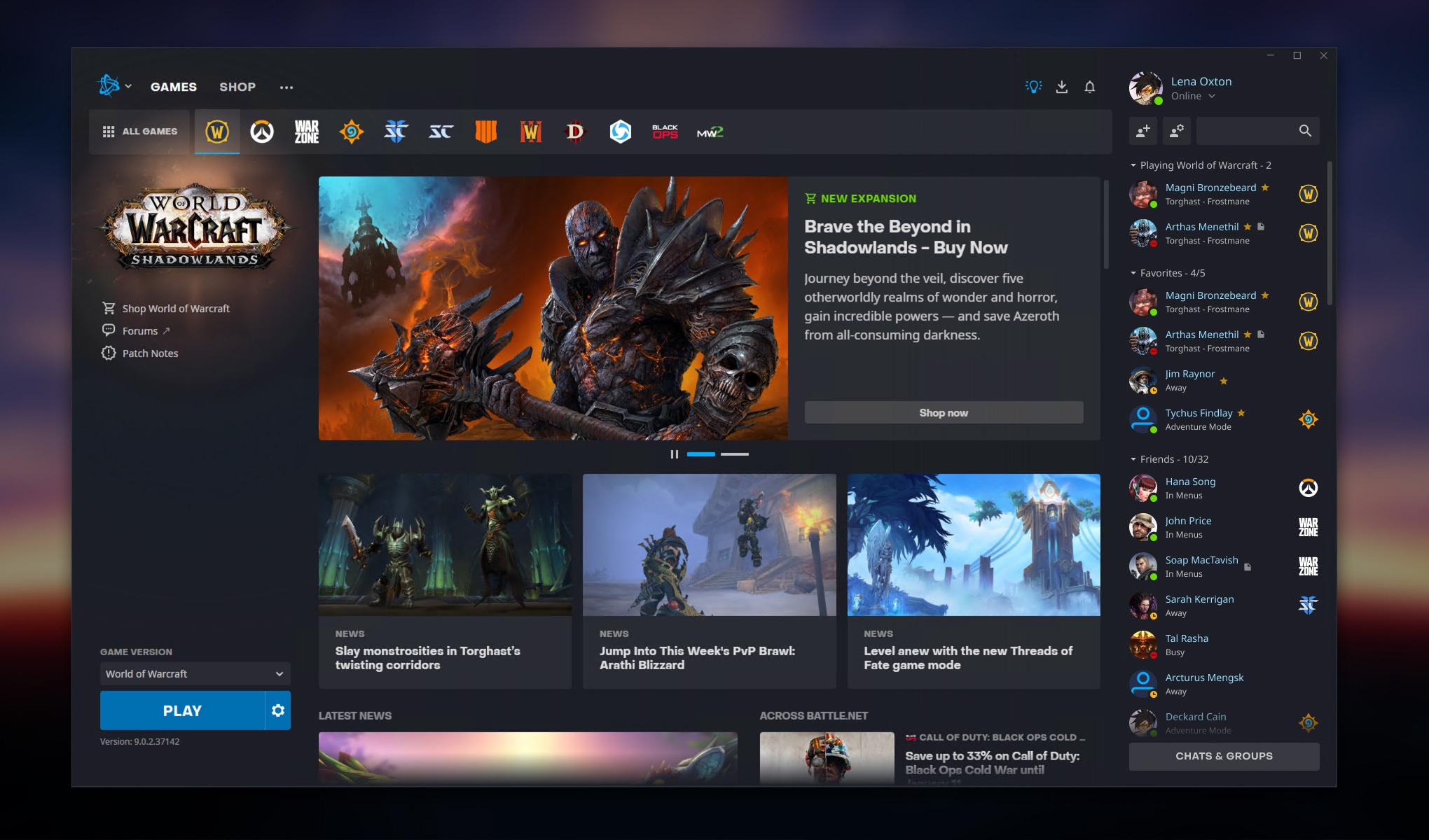 Blizzard commence le déploiement de la version 2.0 de son application Battle.net