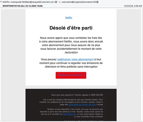 Netflix abonnement proofpoint