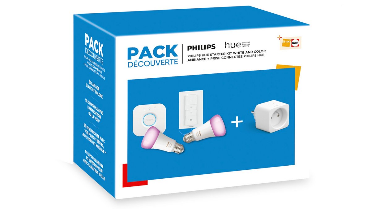 Pack Philips Hue Plug Darty bp