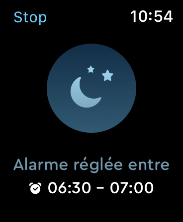 Sélec Apple Watch Sleep Cycle