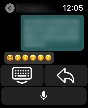 Sélec Apple Watch WatchChat