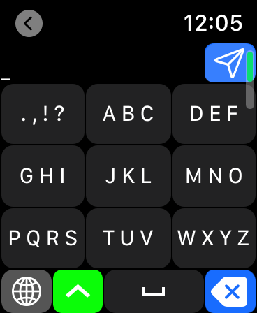 Sélec Apple Watch WatchChat