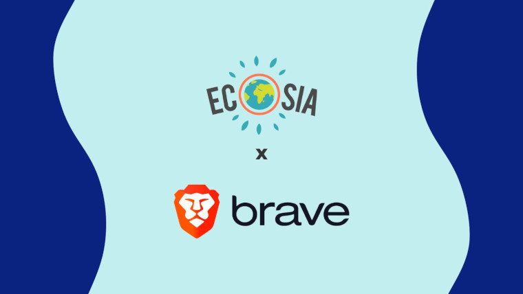 Ecosia débarque sur le navigateur Brave, parmi les moteurs de recherche par défaut