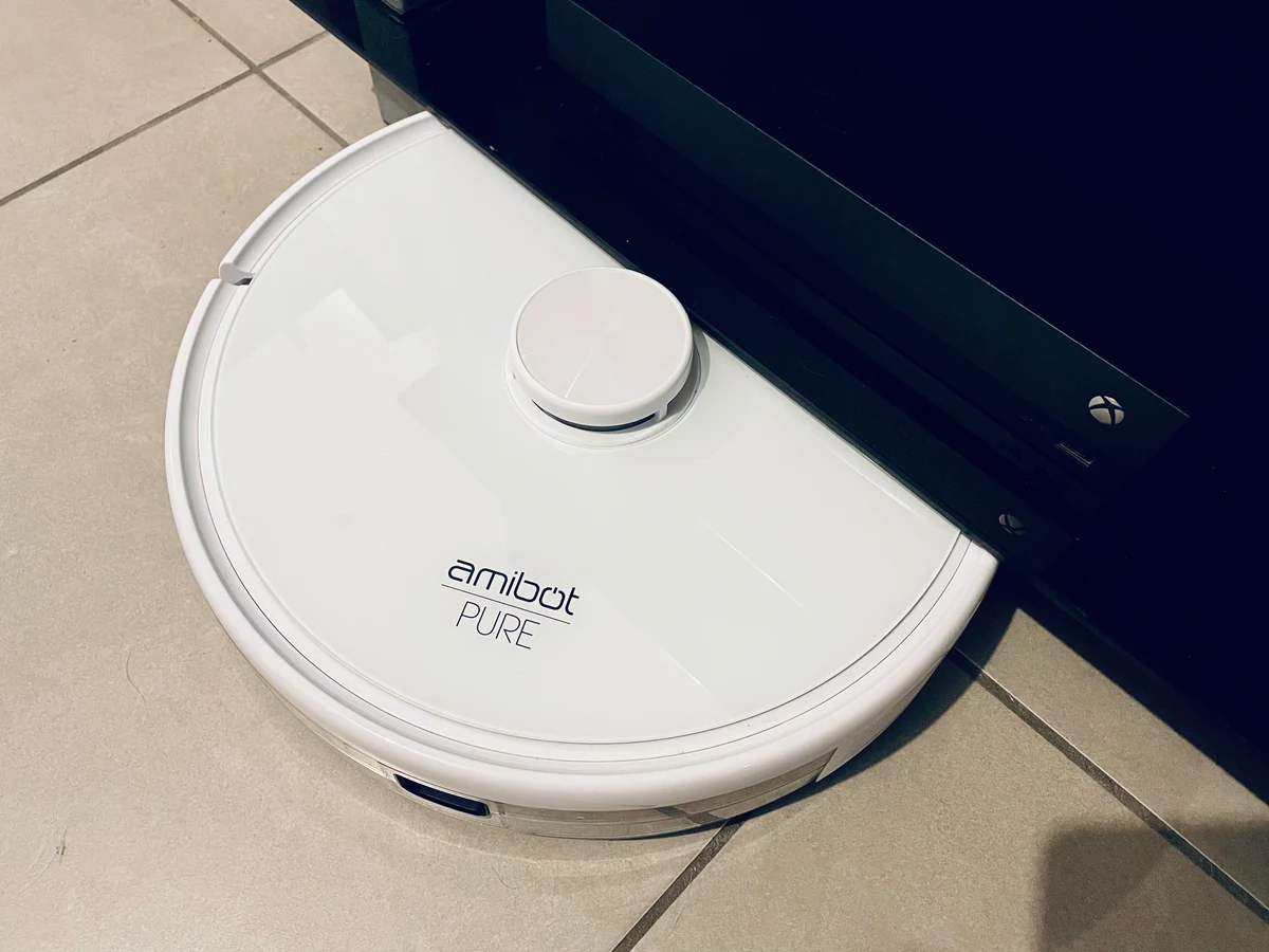 Test Amibot Pure Laser H2O © Mathieu Grumiaux pour Clubic