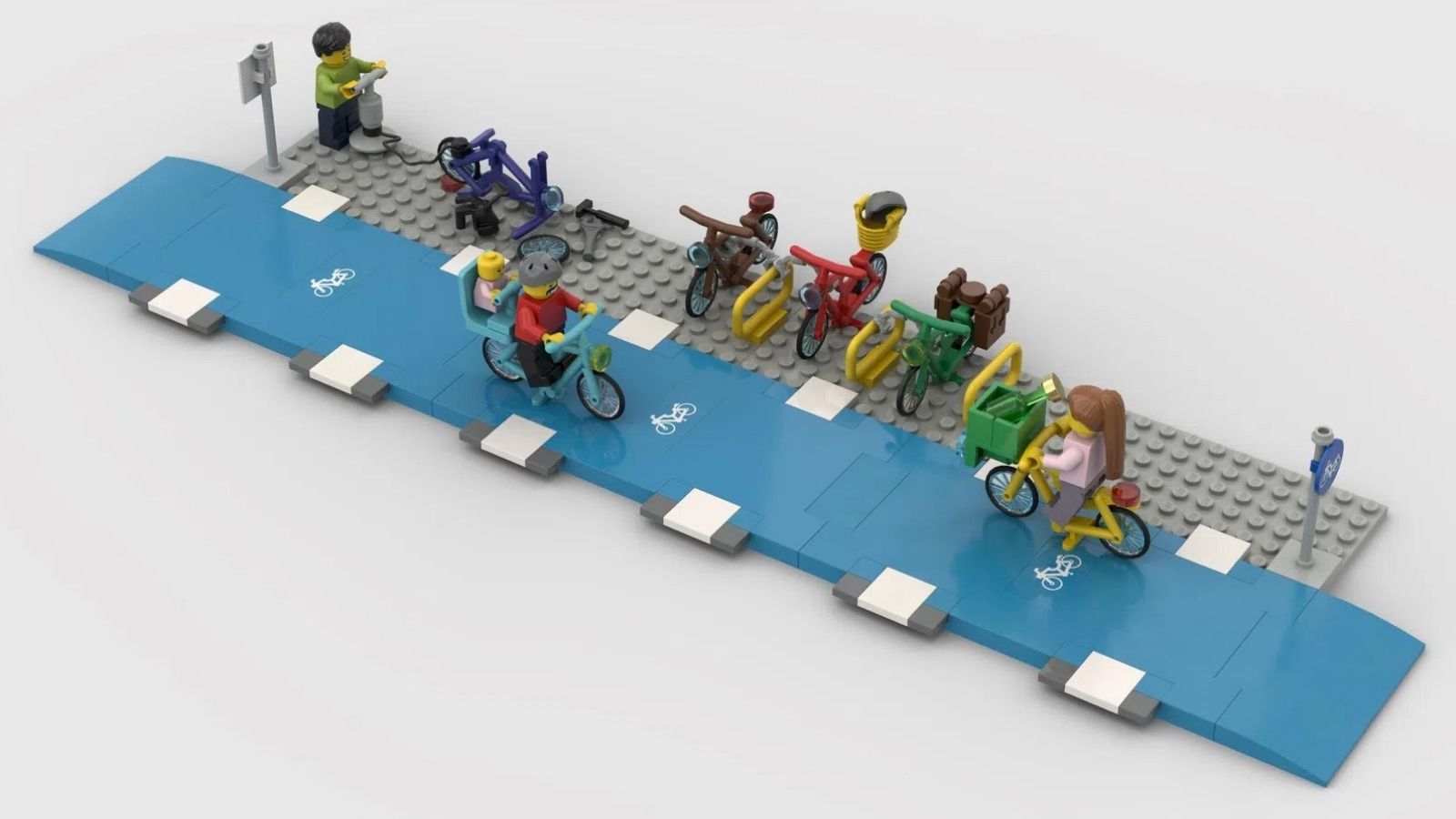 LEGO : vous allez bientôt pouvoir arpenter des pistes cyclables dans vos constructions