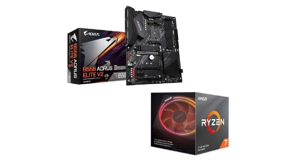 Gigabyte B550 A + AMD Ryzen 7 3700X