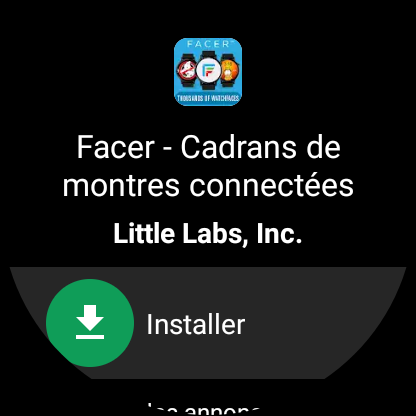 Wear OS - Installation app 3 © Johan Gautreau