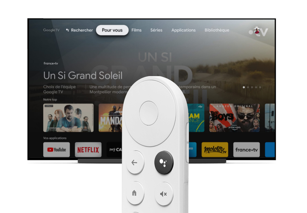 Soldes Google Chromecast avec Google TV 2024 au meilleur prix sur