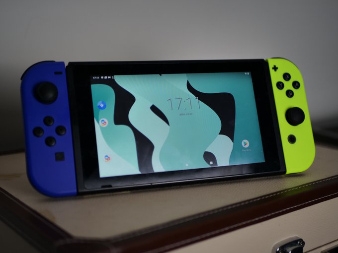 Установка android 10 на nintendo switch