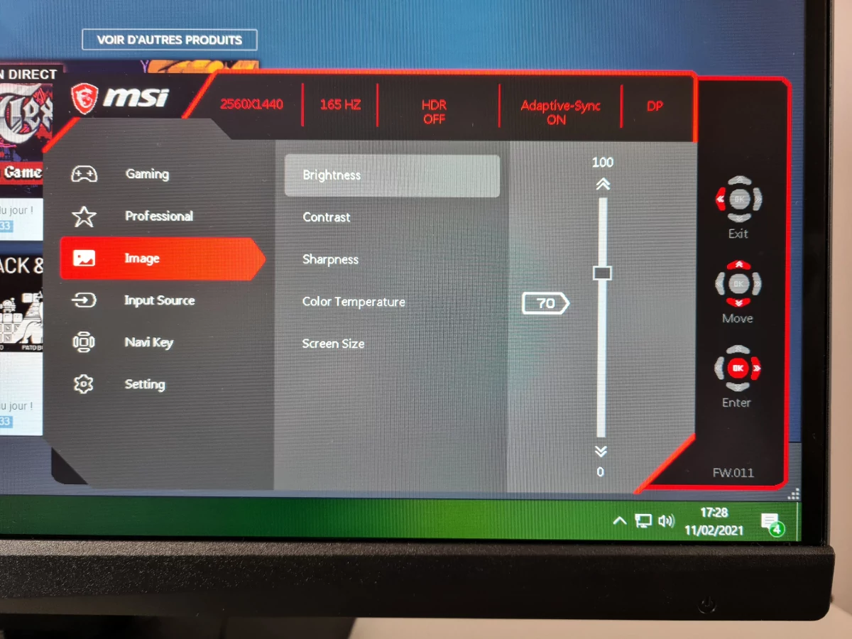Test MSI Optix MAG274QRF-QD_17 © Matthieu Legouge