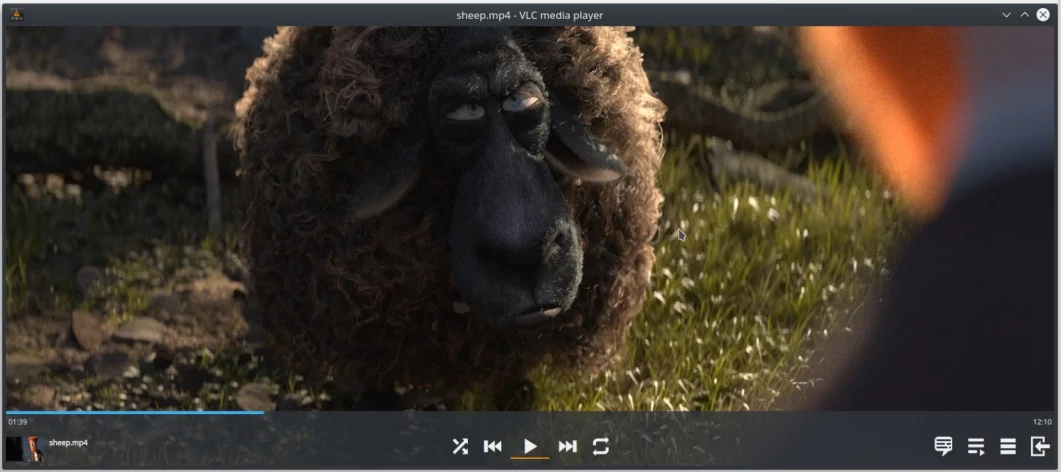 Interface VLC 4.0 - Février 2019 © VideoLAN
