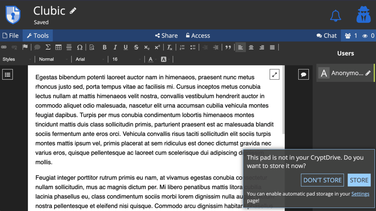 cryptpad