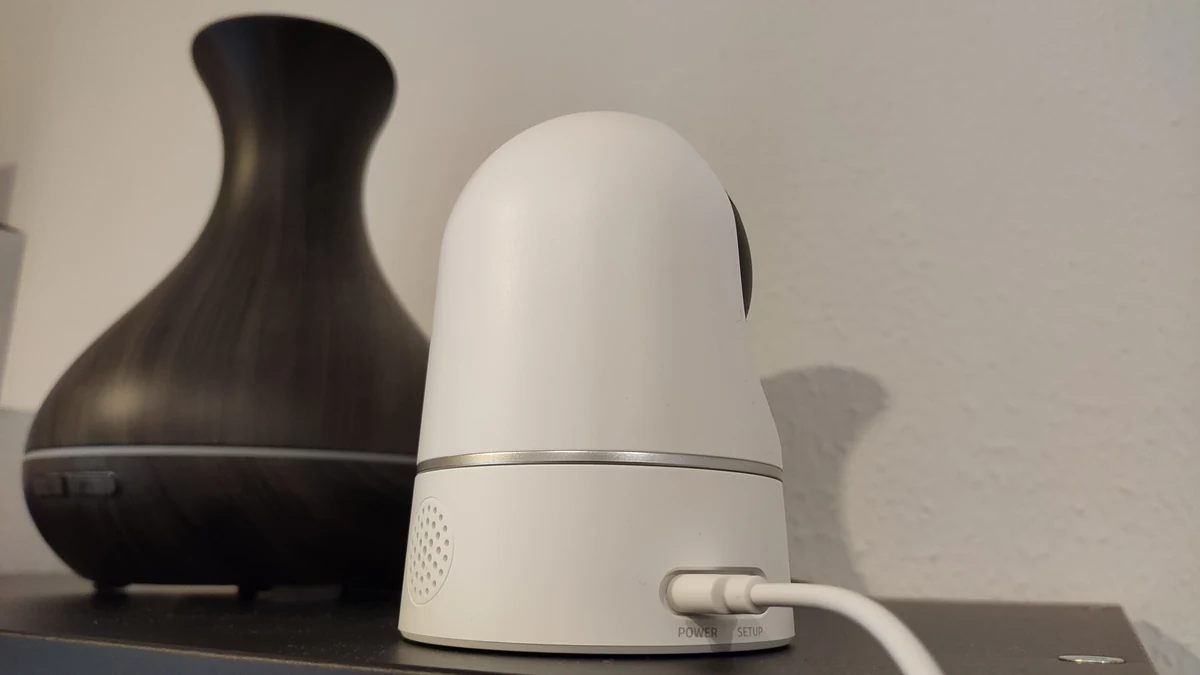 Test eufy Indoor Cam 2K Pan & Tilt © Alexandre Schmid pour Clubic