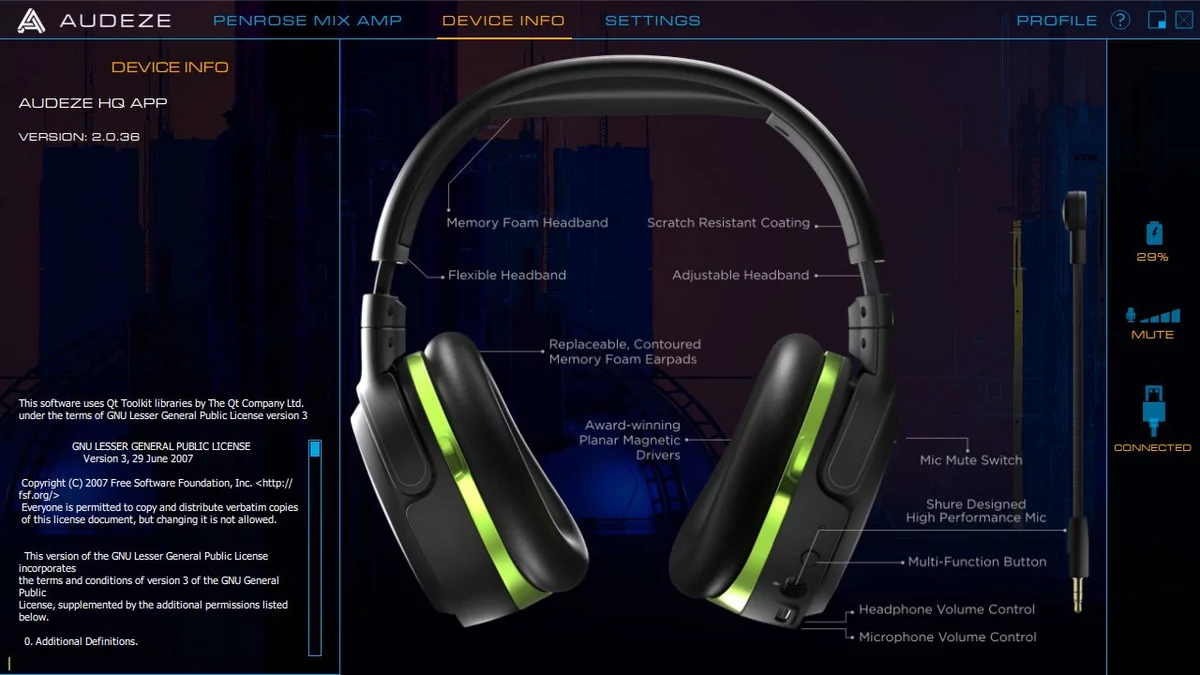 Audeze Penrose © Audeze