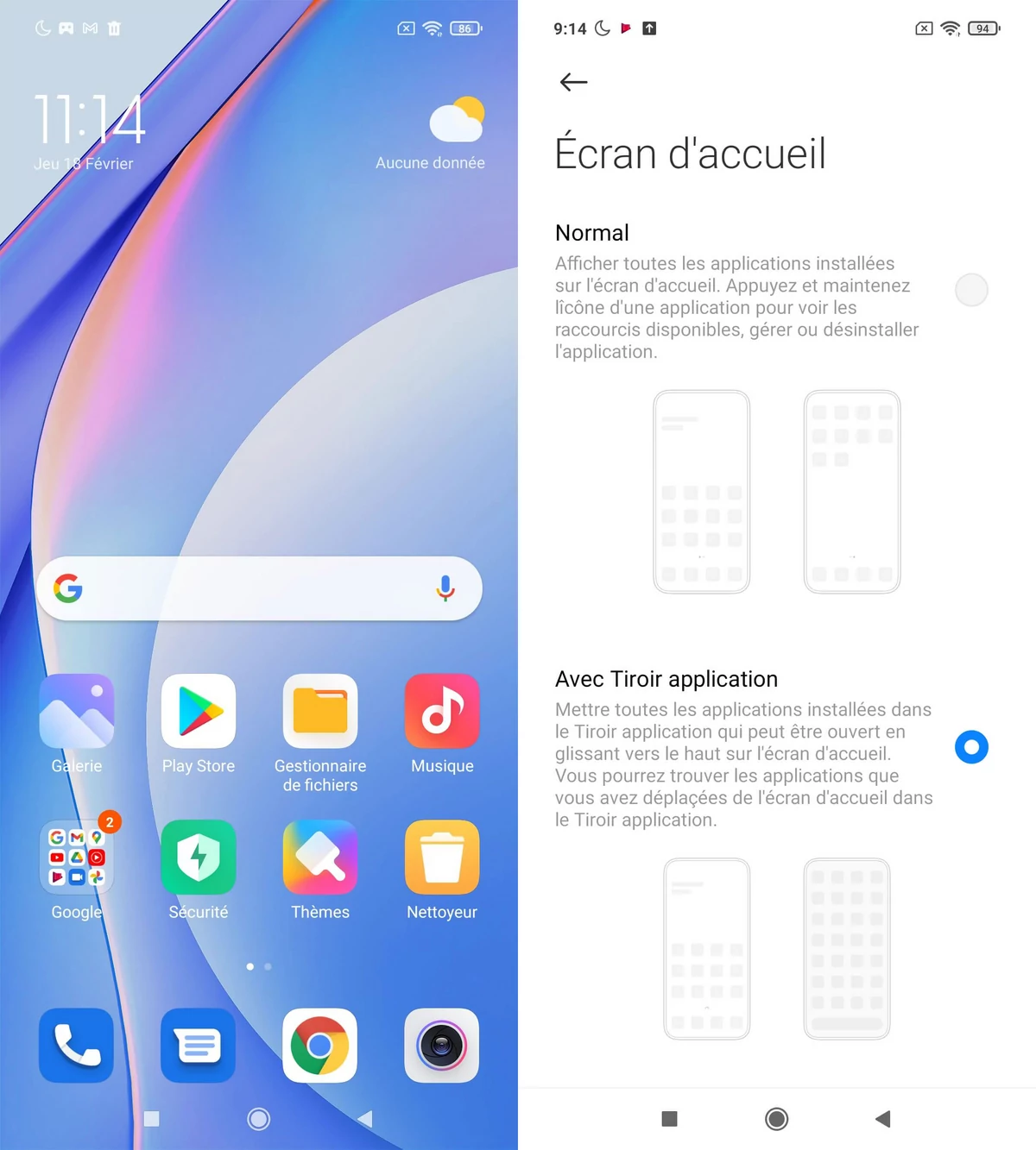 interface xiaomi mi 10t lite