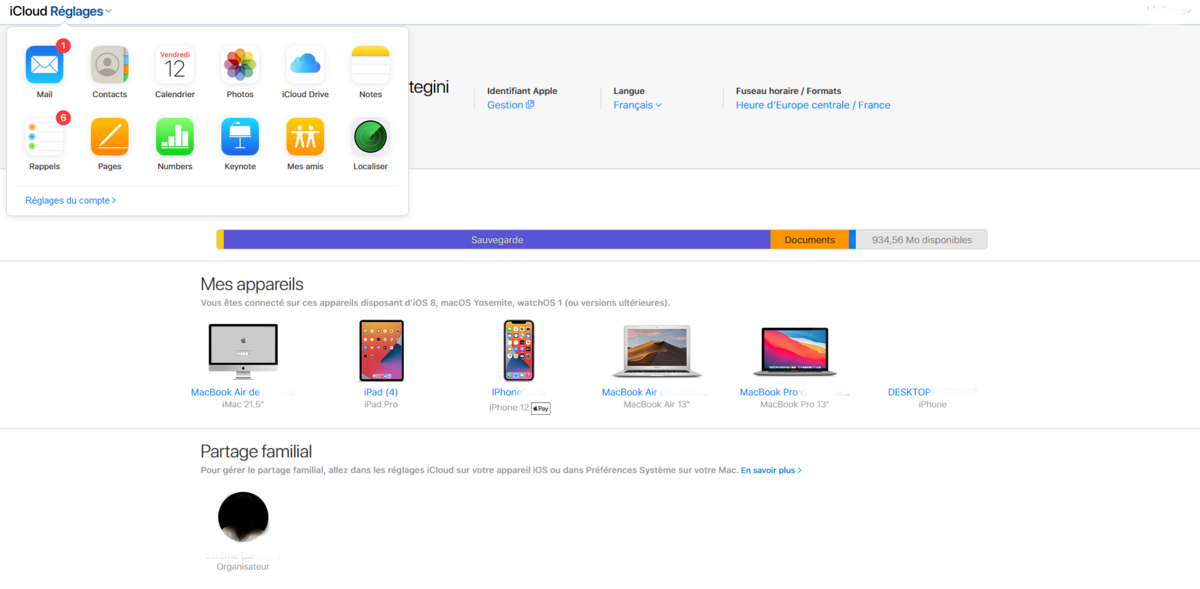 Apple iCloud Drive © Apple iCloud