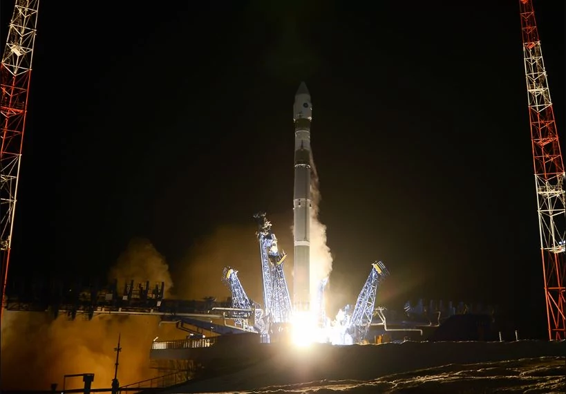Plesetsk cosmodrome Soyouz 2.1V © Ministère de la défense russe