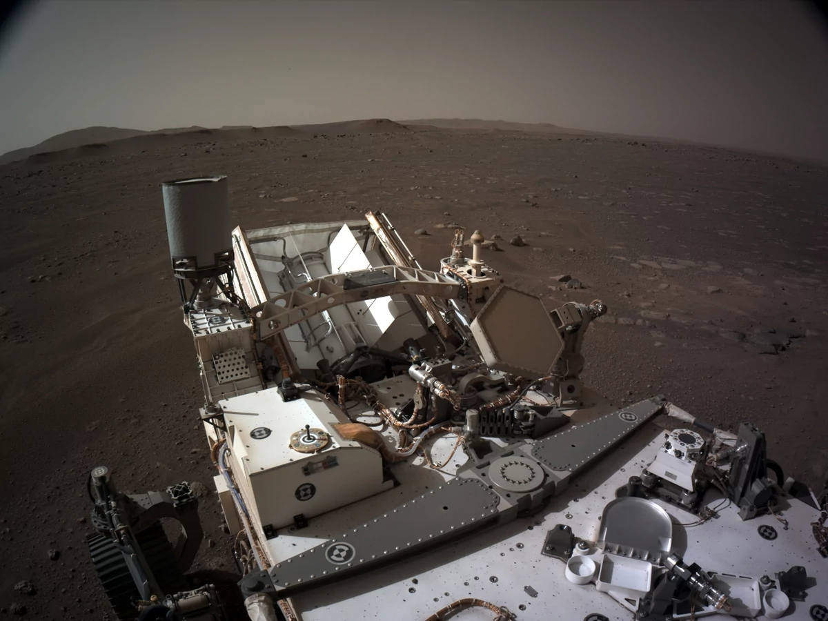 Perseverance Navcam Mars 2 © NASA/JPL-Caltech/E. Bottlaender