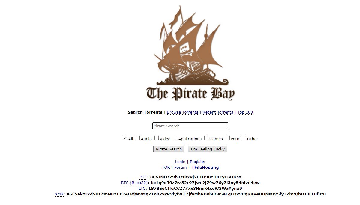 Le nom de domaine thepiratebay.com est en vente (et il vaut très cher)