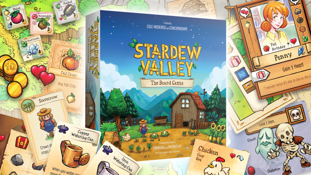 Stardew Valley : un jeu de plateau officiel pour 1 à 4 joueurs lancé par le créateur du jeu