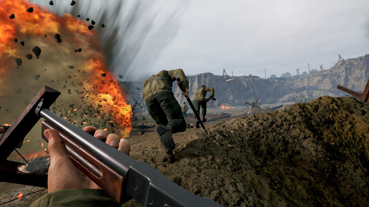 Gameplay et campagnes sont corrects sans plus, mais le rendu VR de Medal of Honor est épatant © Nerces