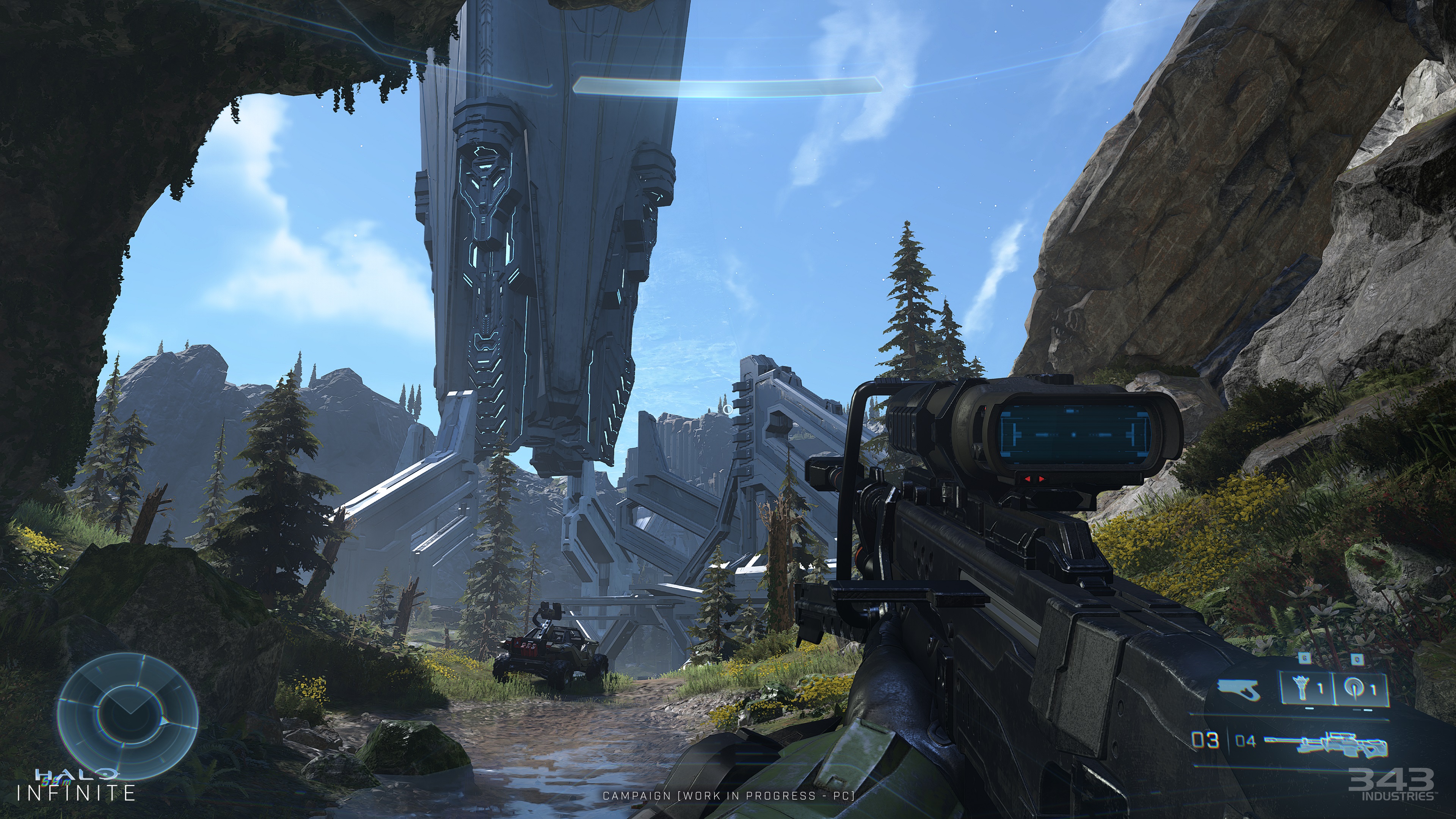 Halo Infinite dévoile les premiers visuels de sa version PC