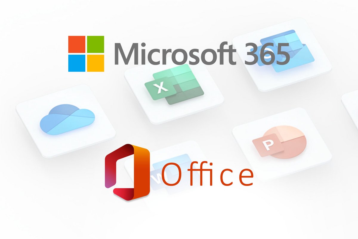 Microsoft - Logos Microsoft 365 et Office