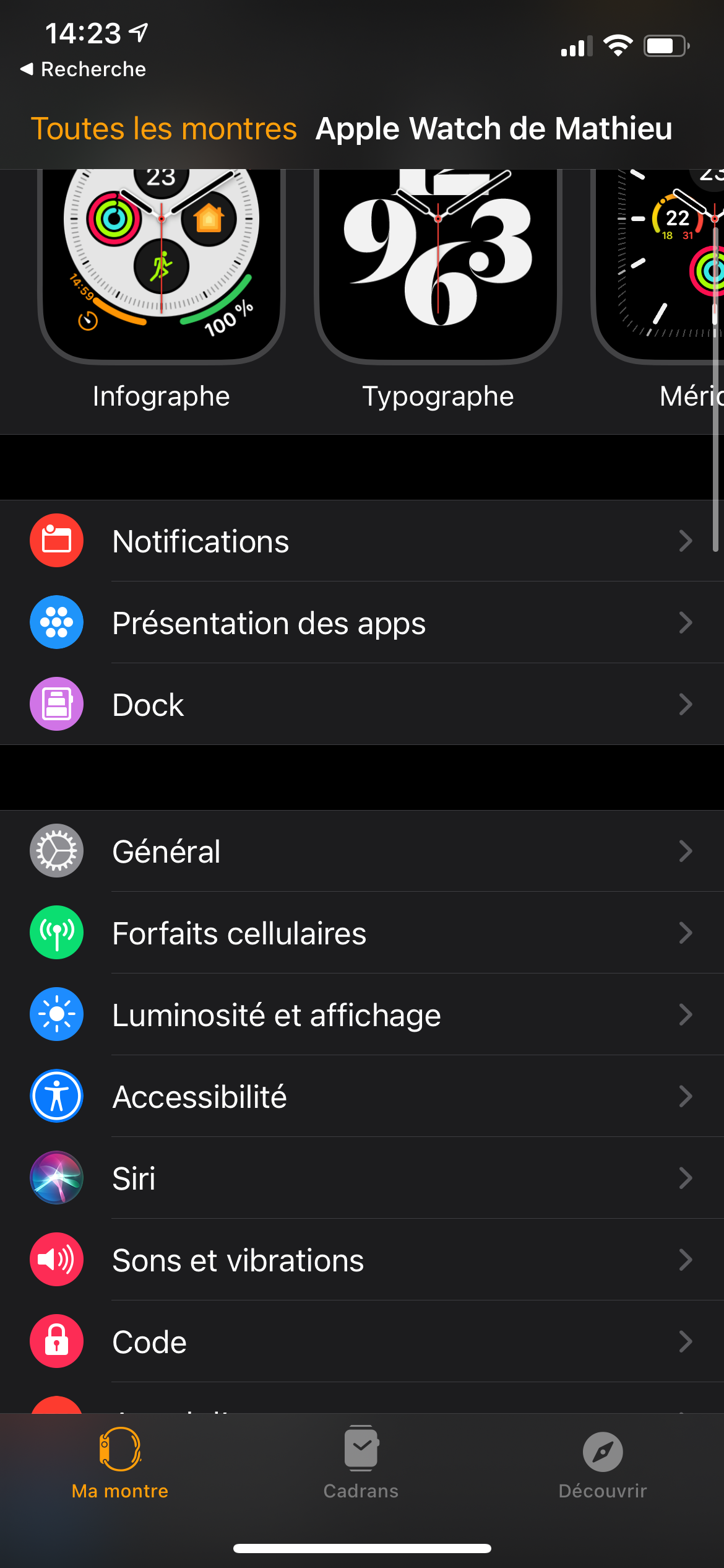 Apple Watch Notifications © Clubic.com